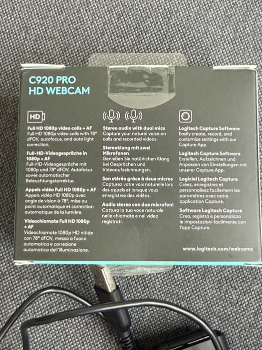 Вебкамера Logitech C920 Pro HD 1080p