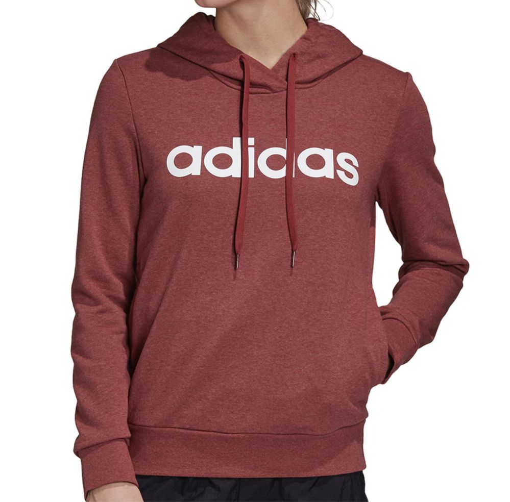 Bluza z kapturem Adidas Essentials M 38 bordowa marsala