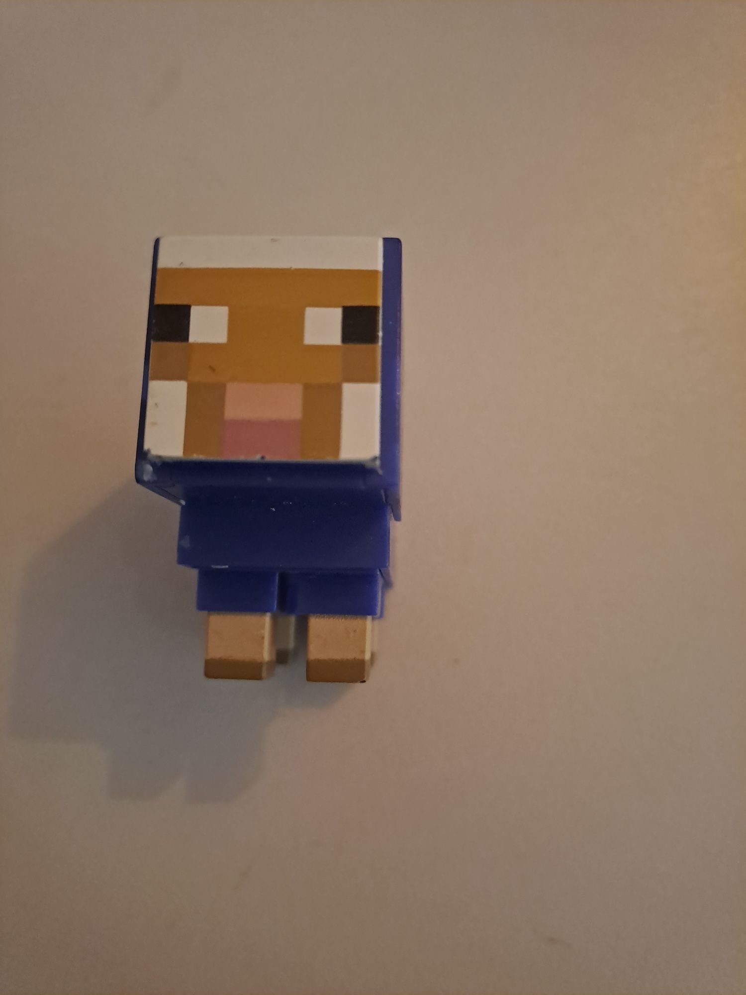 Minecraft owca figurka oryginał granatowa