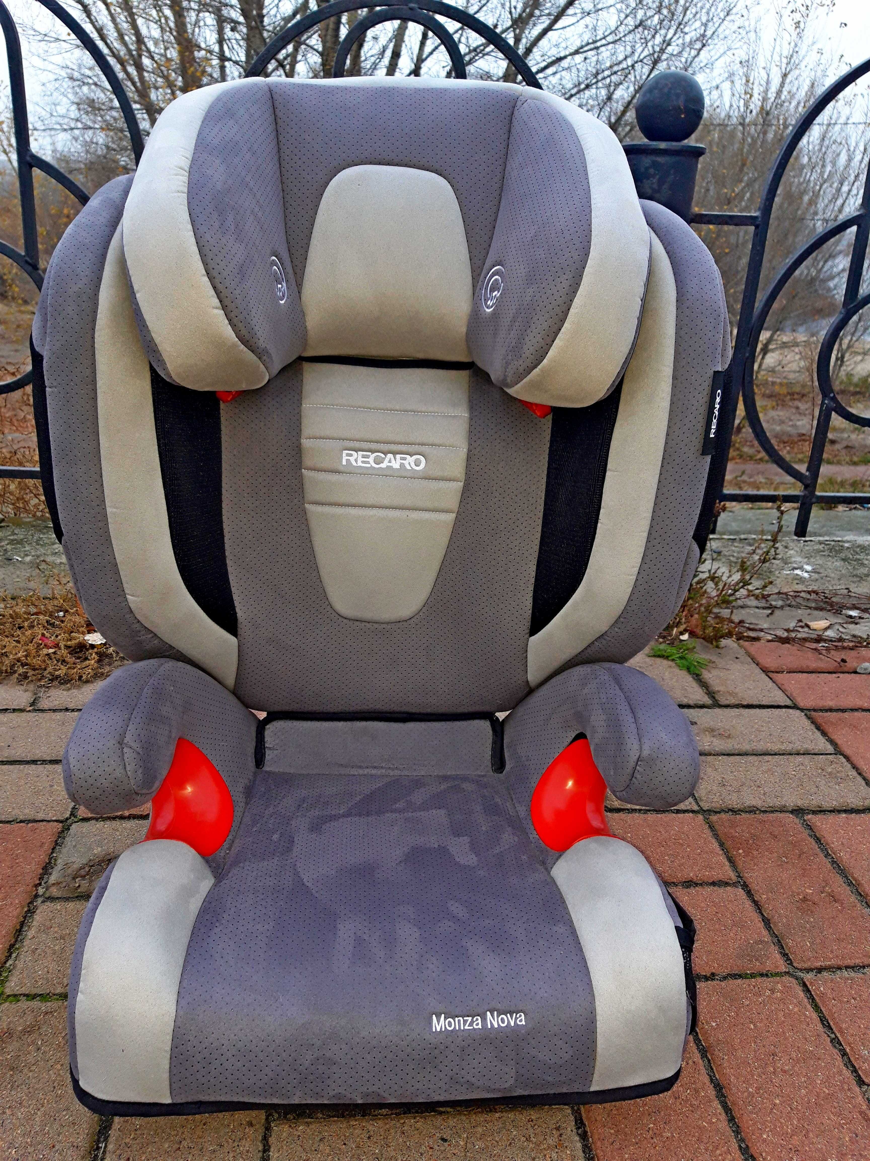 Автокрісло Recaro Monza Nova 2/3 группа  Isofix  (Рекаро) 15-36 кг