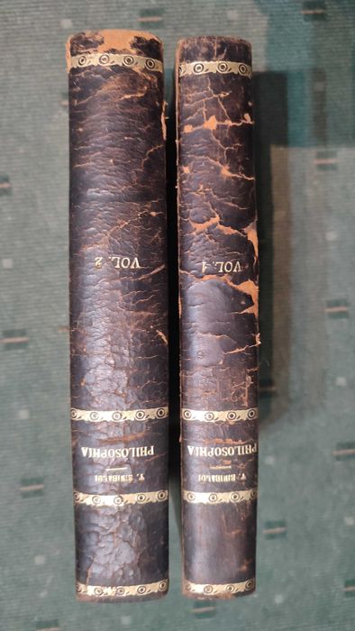 Elementos de Philosophia - Thiago Sinibaldi - 1894 - 2 Vol