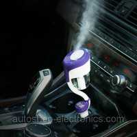 Автомобильный увлажнитель, освежитель воздуха, ароматизатор + 2 USB