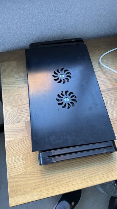 Складаний столик для ноутбука з охолодженням (2 кулери)