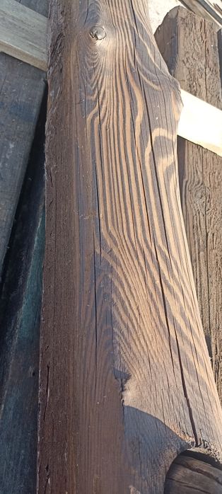 Брус, балка , состареный для декора