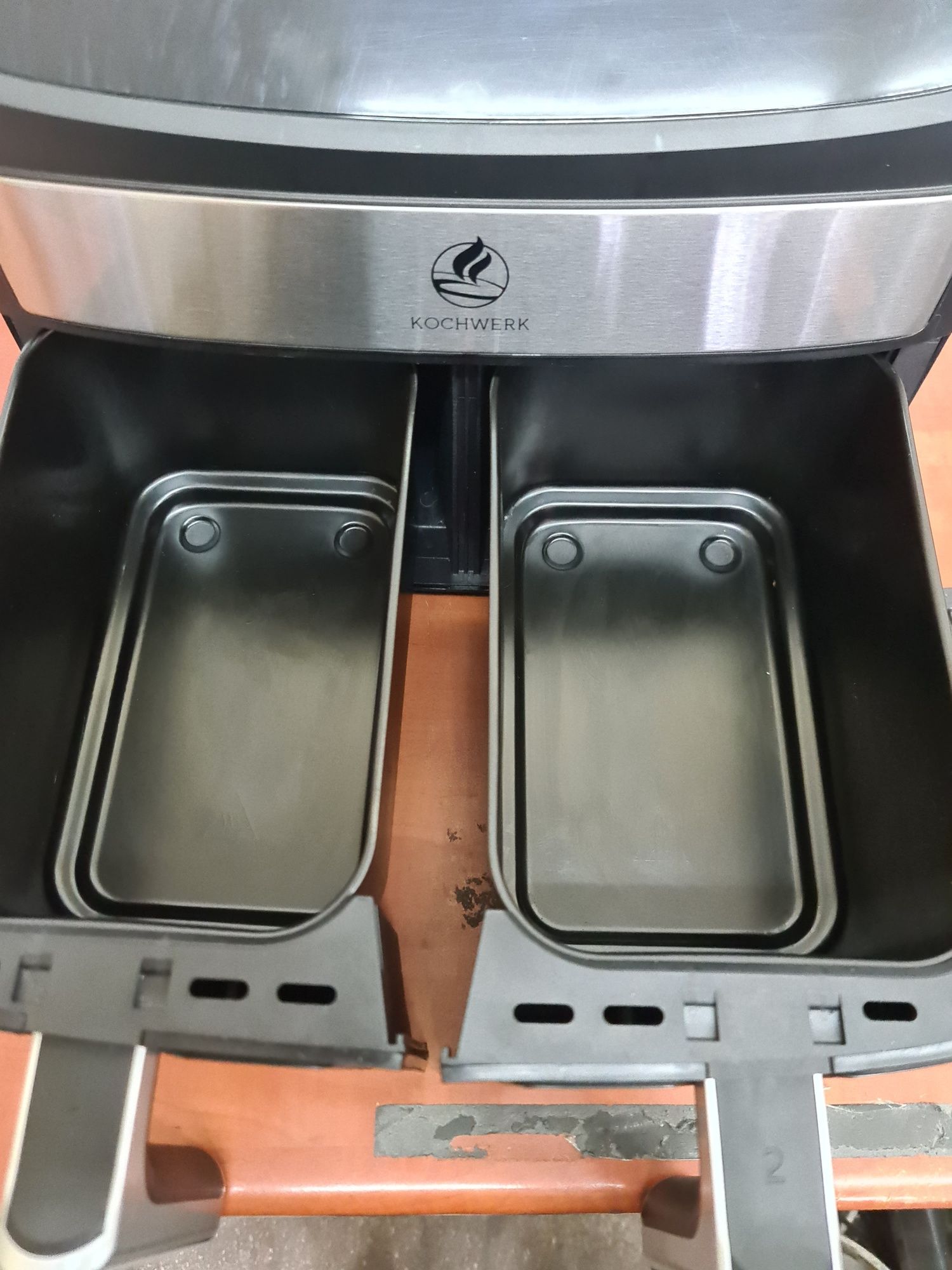 Frytownica Frytkownica beztłuszczowa Airfryer dwukomorowa 7 L