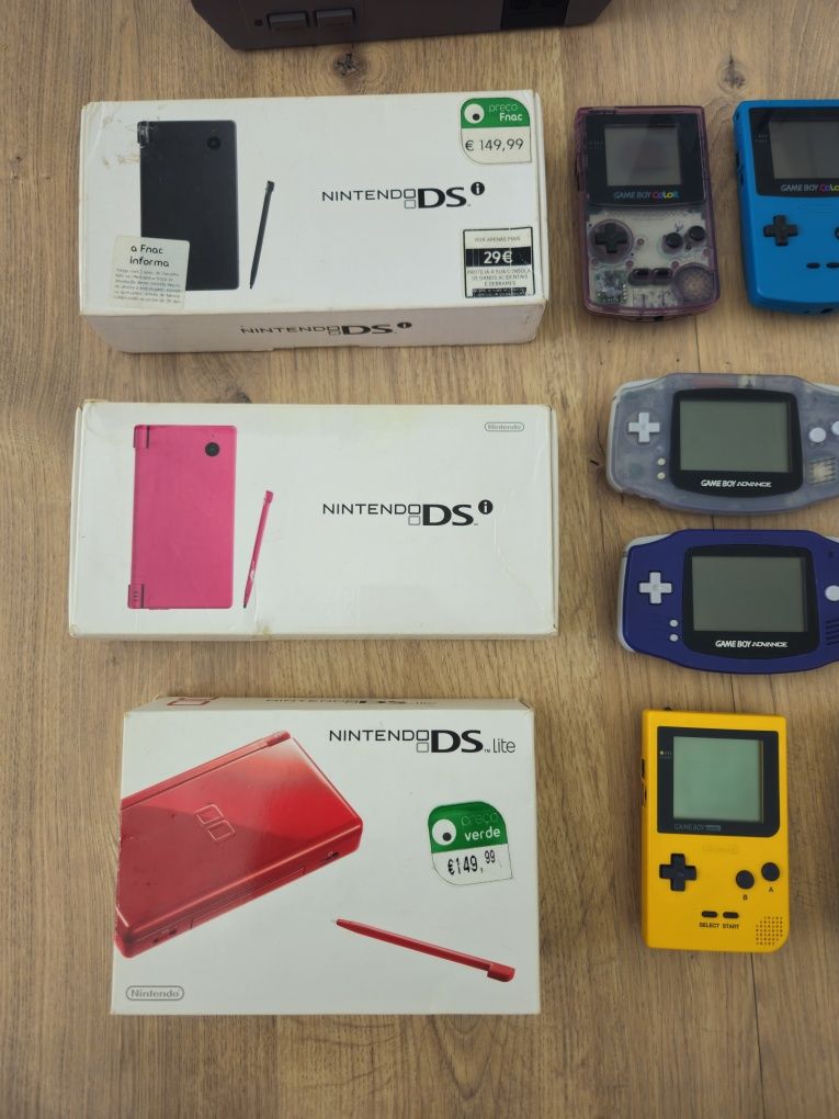 Consolas Nintendo Gameboy Color Advance Classic DS Lite Dsi NES Wii