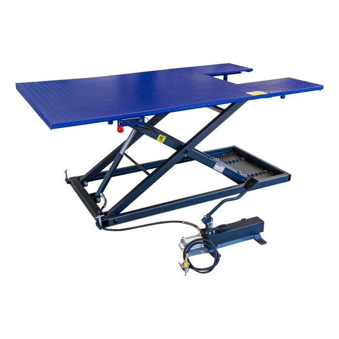 Elevador de Moto 4/Quads HidroPneumático Capac. 675 kg      JR19