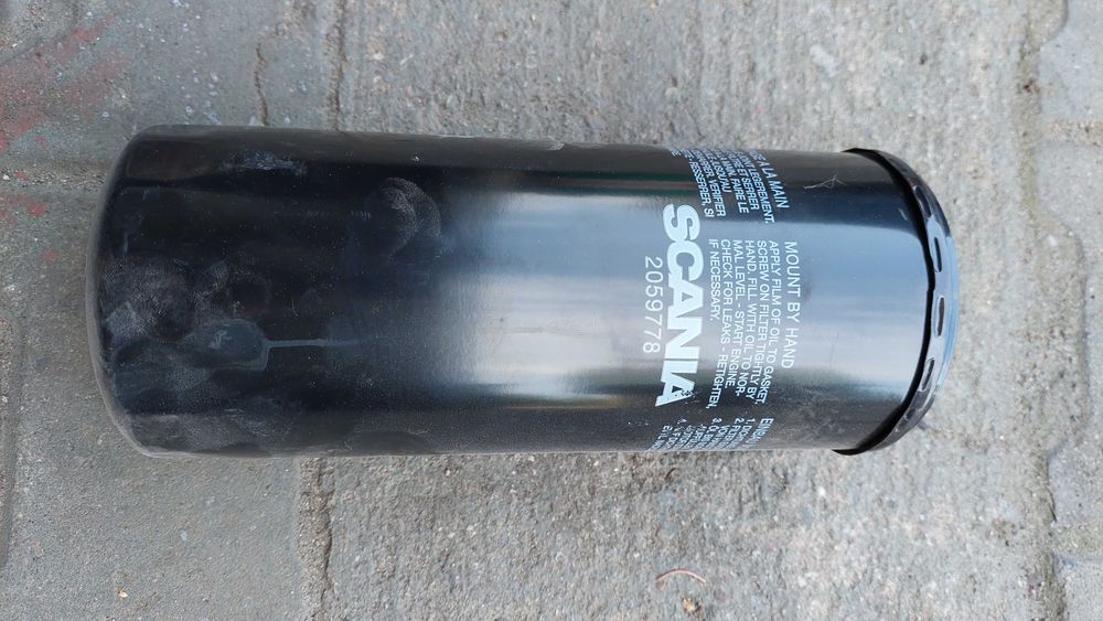 Filtr oleju  scania