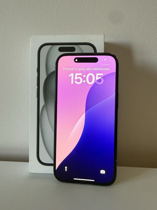 Iphone 15 czarny 128gb kondycja 100%