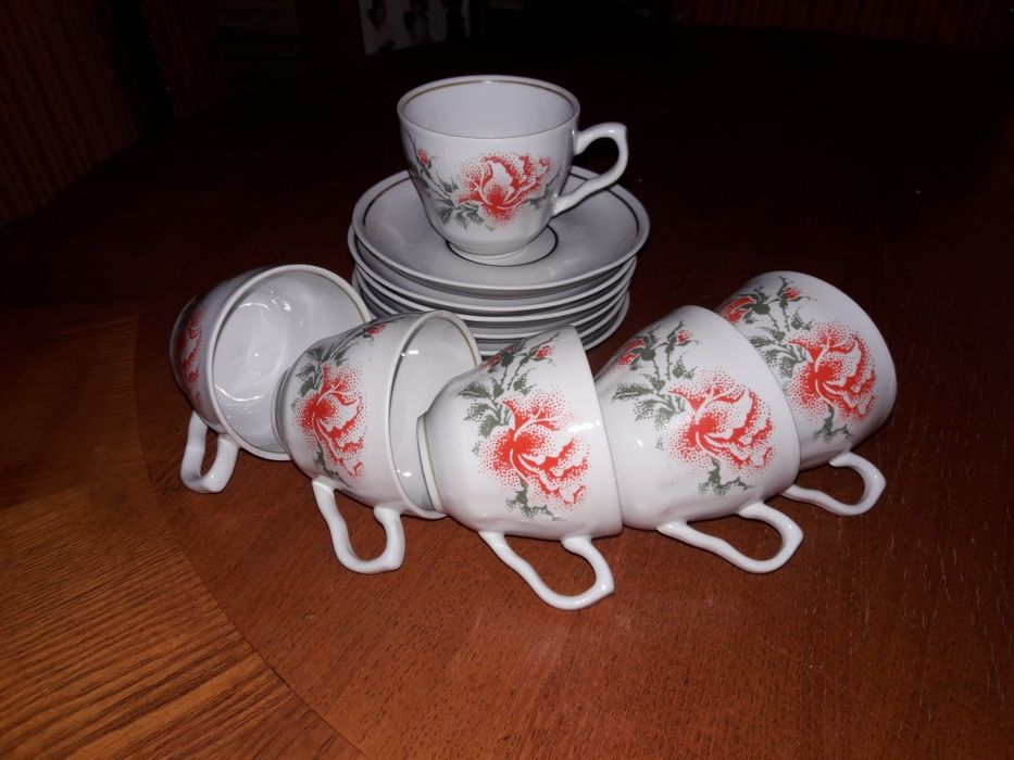 Чашки  кофейные УССР остатки сервизов