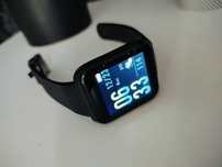 Czarny SmartWatch dziecięcy
