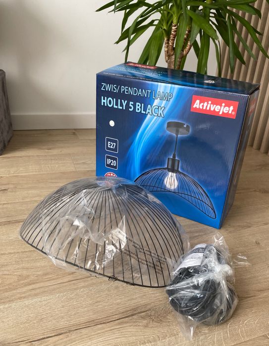 Lampa wisząca holly 5 black