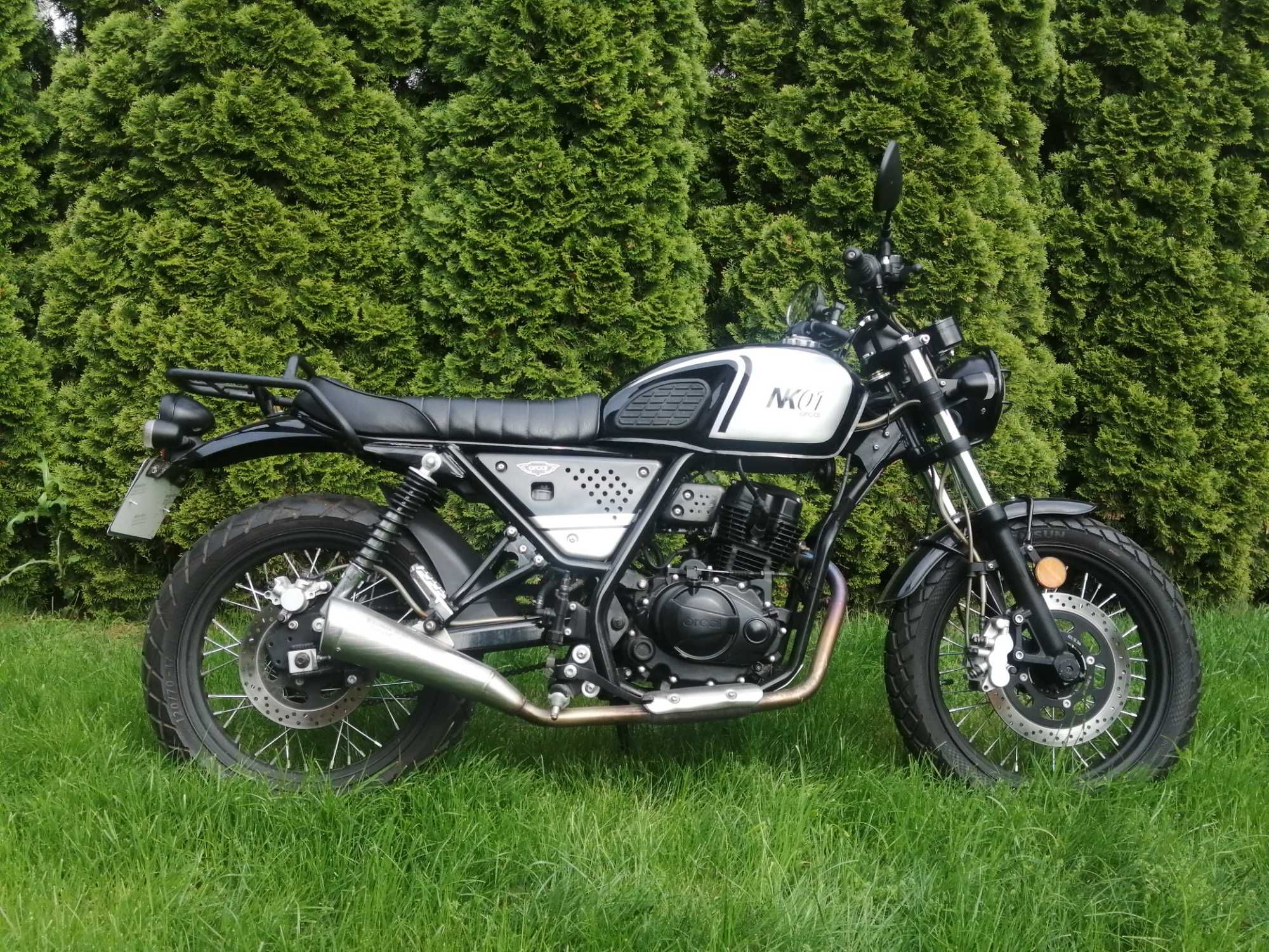 Orcal Nk01 125 cafe racer, scrambler, scmb kat. B retro sclassic