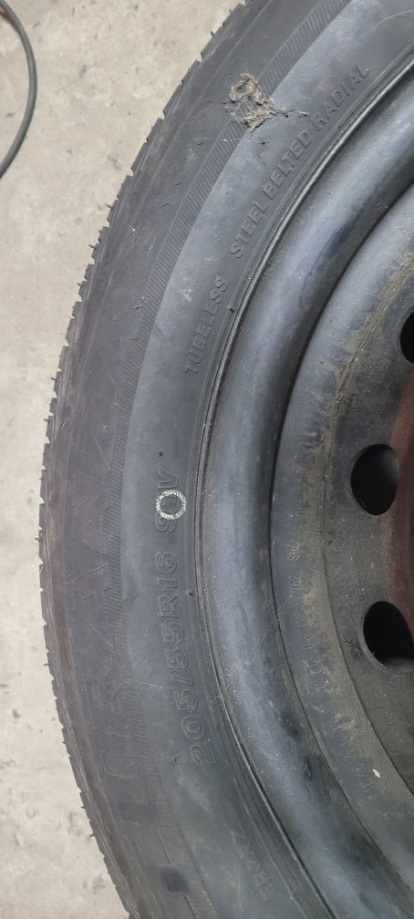 Запаска 205 55 Bridgestone