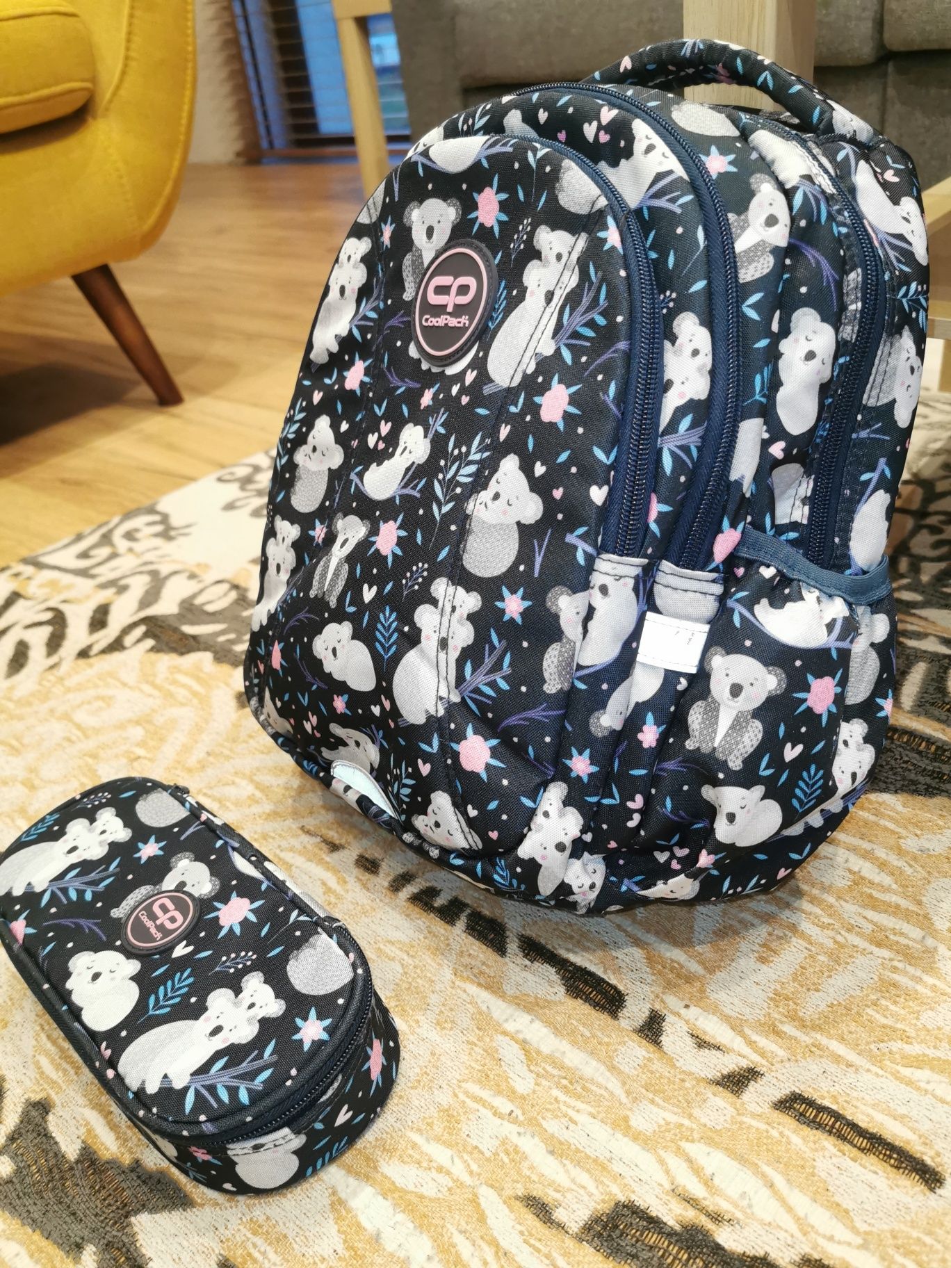 Plecak coolpack koala i piórnik