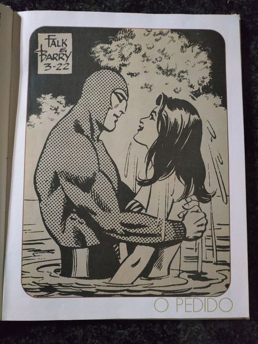 Livro Fantasma edição histórica Casamento e Lua de Mel de 1979