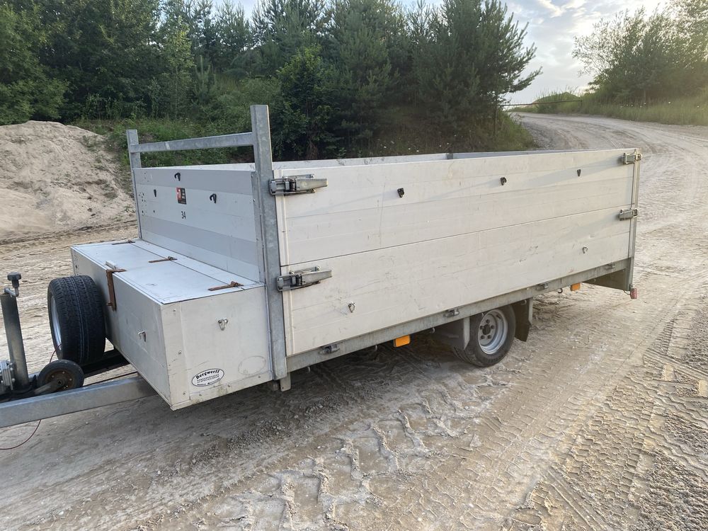 Przyczepa jednoosiowa VAN WEEL Dmc 1500 Kg