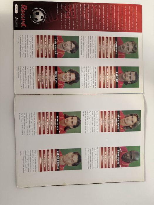 Coleção moedas Benfica
