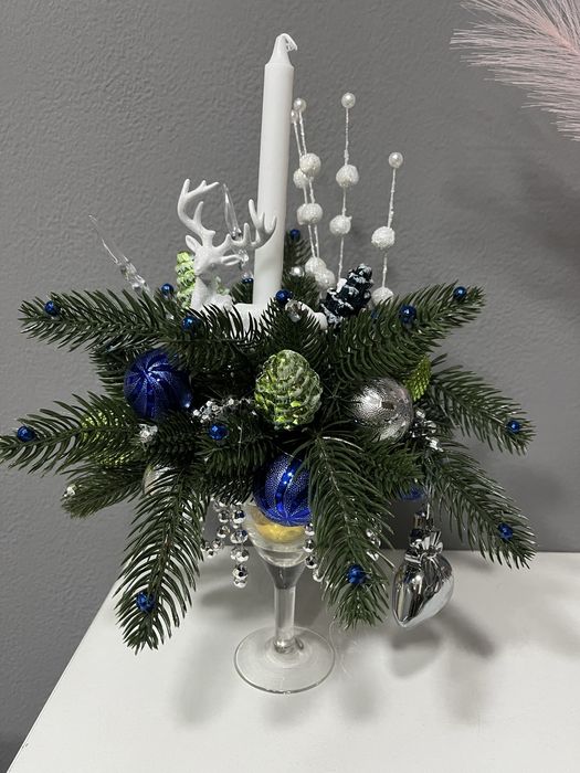 Новорічний підсвічник