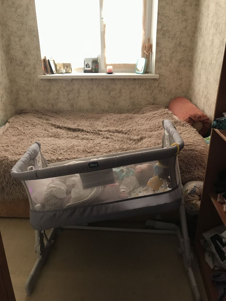 Дитяче ліжко Chicco next2me