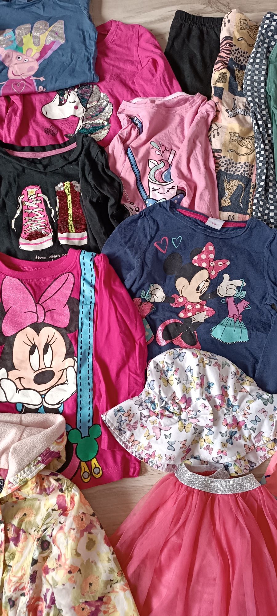 Mega duzy zestaw dla dziewczynki Minnie 98/104 h&m next i inne