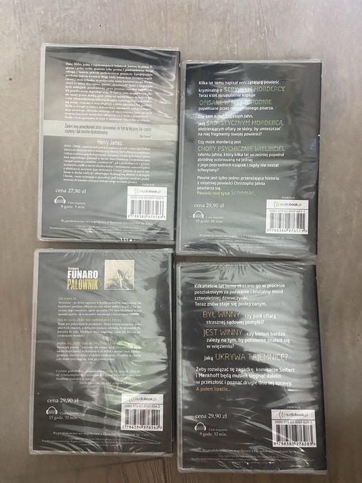 Audiobooki nowe plyta CD