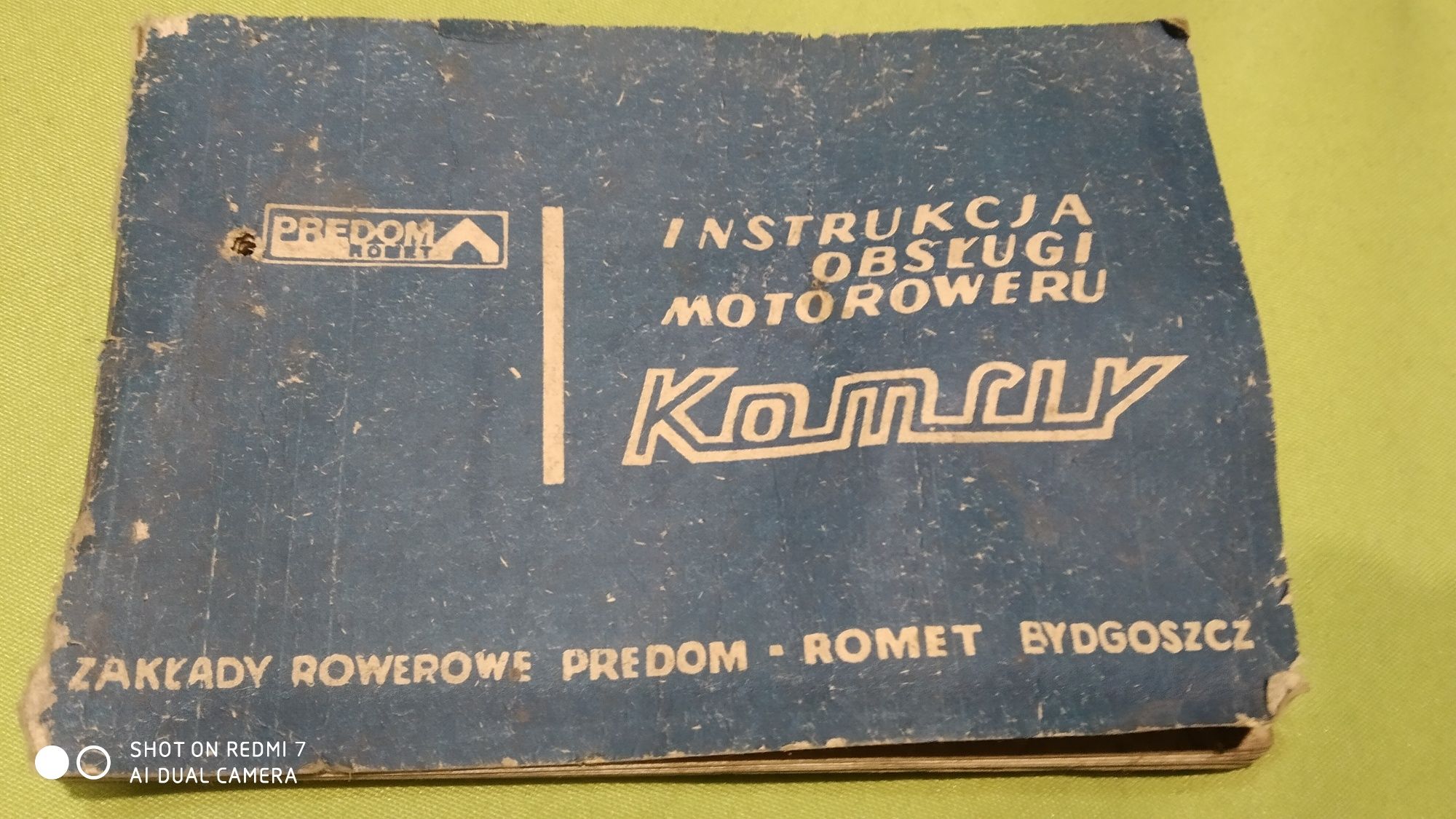 Instrukcja-ksiazeczka obsługi komarek