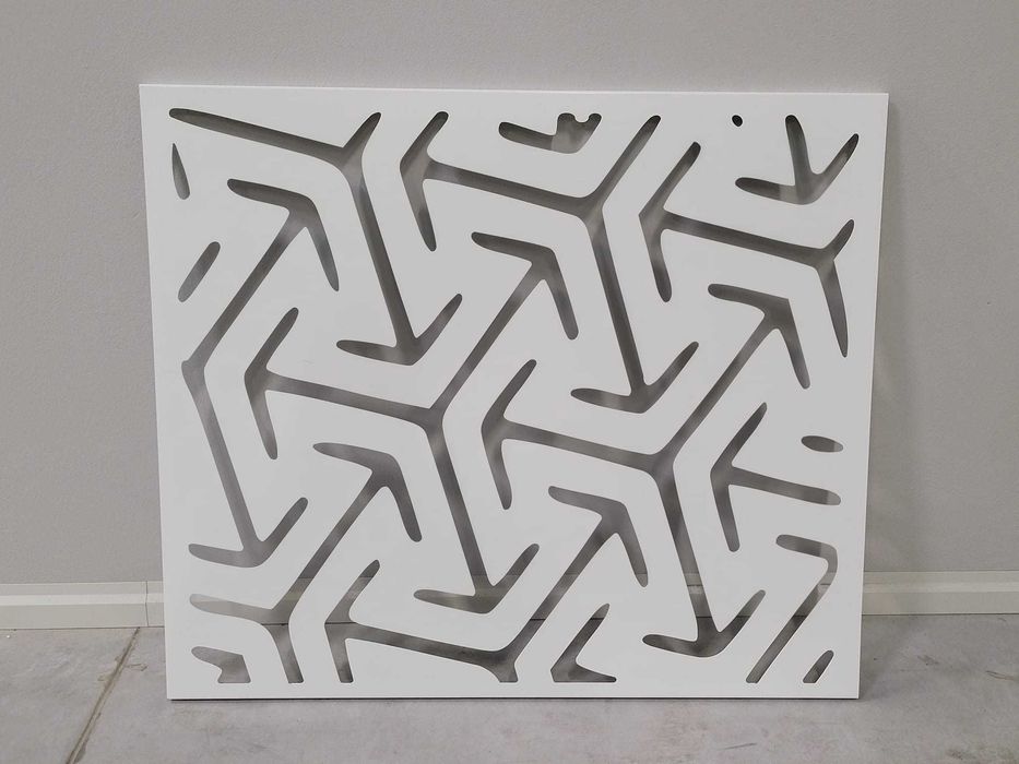 Nowoczesne ogrodzenia panel metalowy ażurowy pustak ogrodzeniowyJoniec