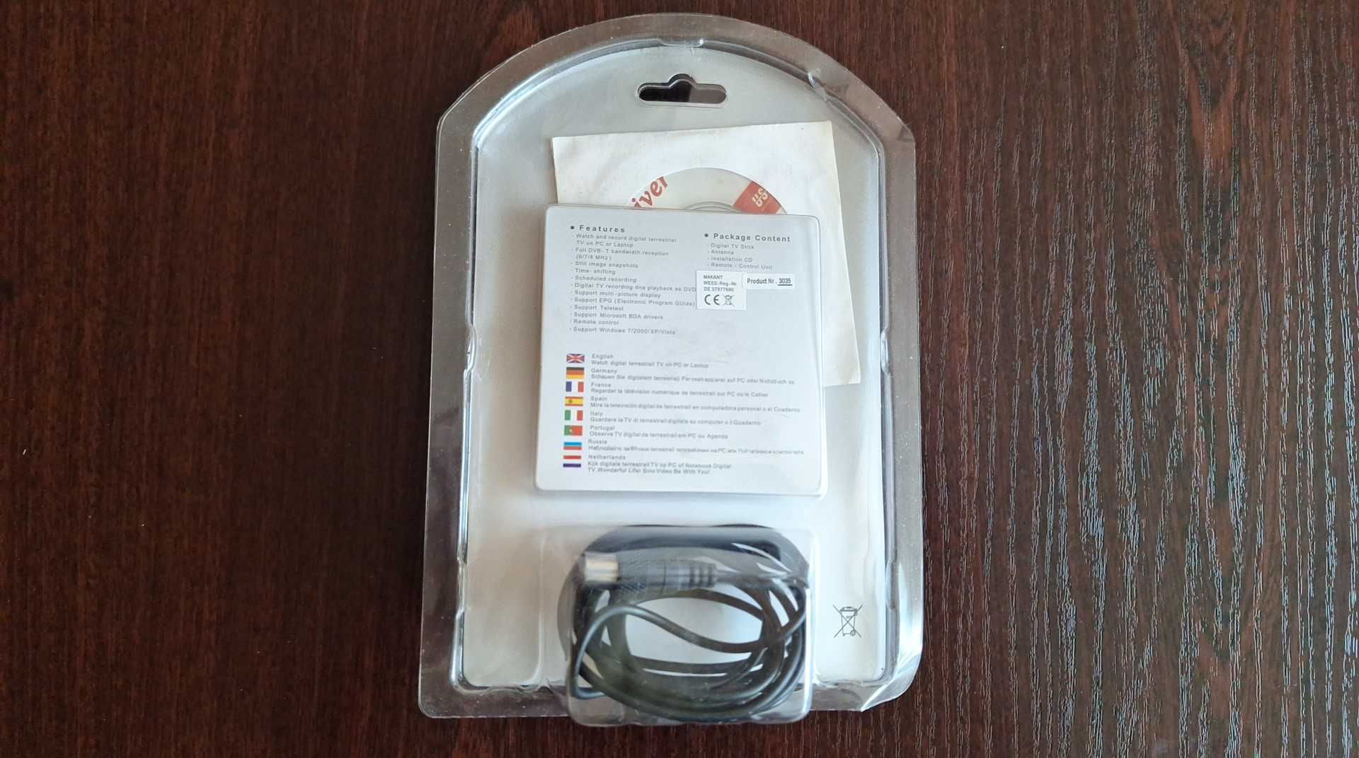 Tuner DVB-T USB Makant