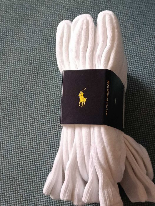 Ralph Lauren nowe oryginalne 6 par skarpet rozm. 6-12