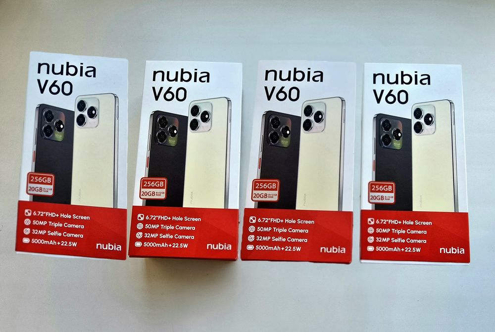 ‼️Смартфони ZTE Nubia V60 8/256Gb. NFC‼️GLOBAL/НОВІ/запаковані‼️