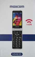 Telefon dla seniora MAXCOM Comfort MM835 4G Fioletowy - nowy