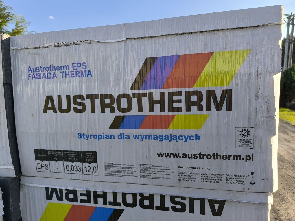 Styropian 600m2 grafitowy 20cm austrotherm cena 1m2
