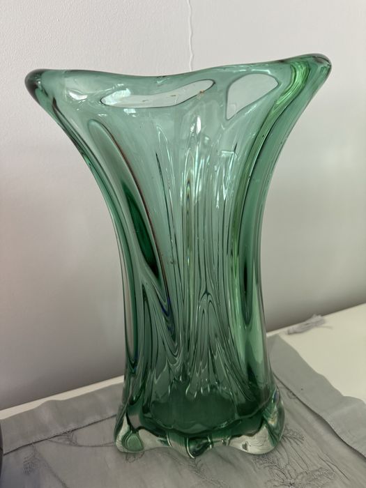 Wazon czeski grube szkło