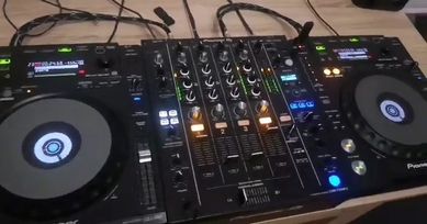 Konsola zestaw Pioneer CDJ 850 mixer DJM 750mk2