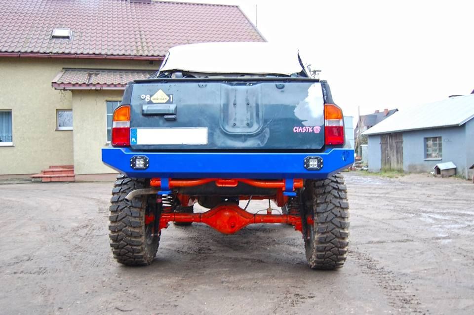 Zderzak stalowy tył + led Vitara HUNTER DESIGN