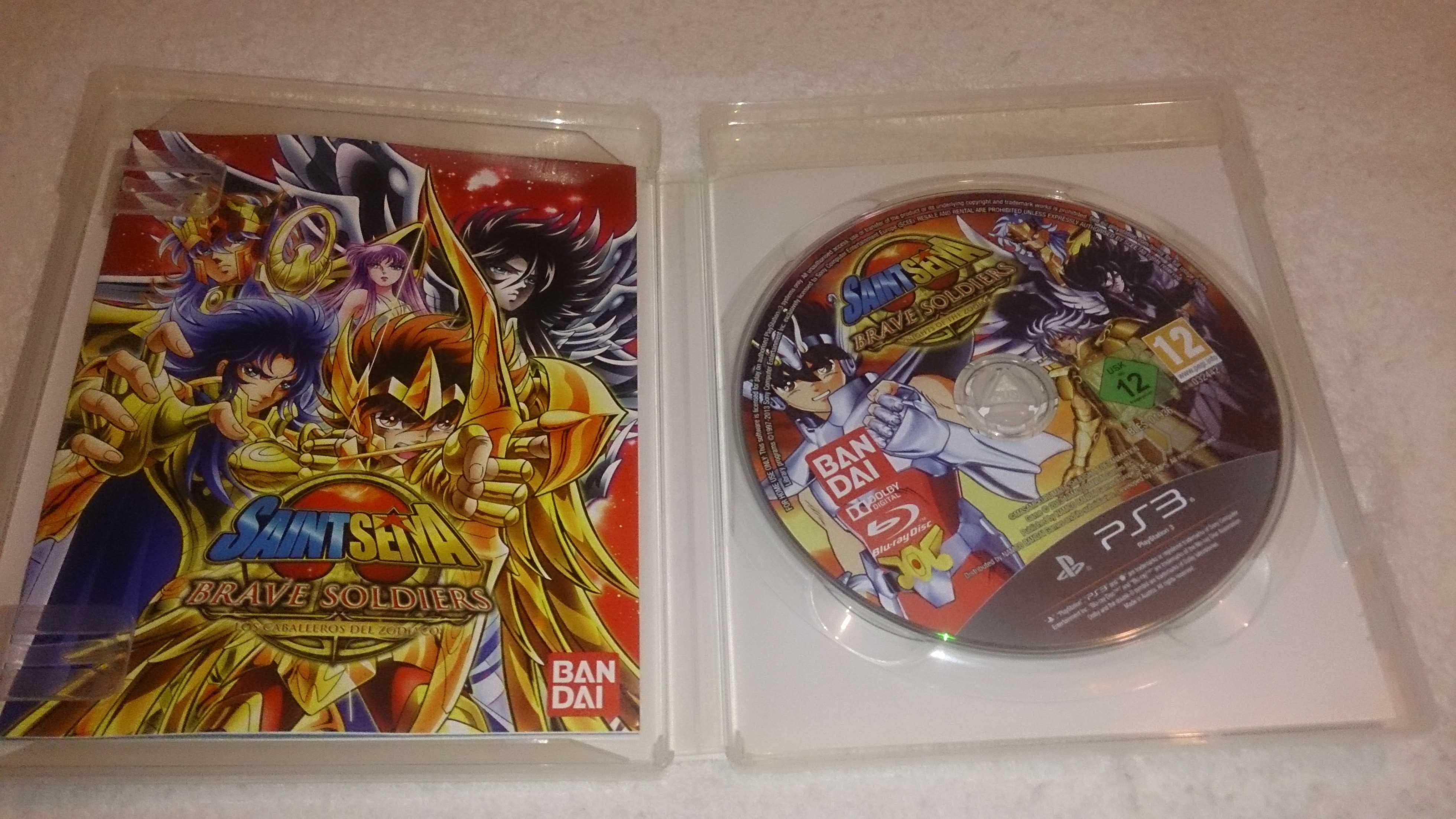 saint seiya: brave soldiers - jogo ps3 (jogo playstation 3) raro