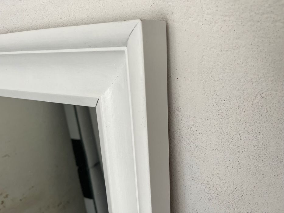 Lustro Ikea hemnes 74×165 białe