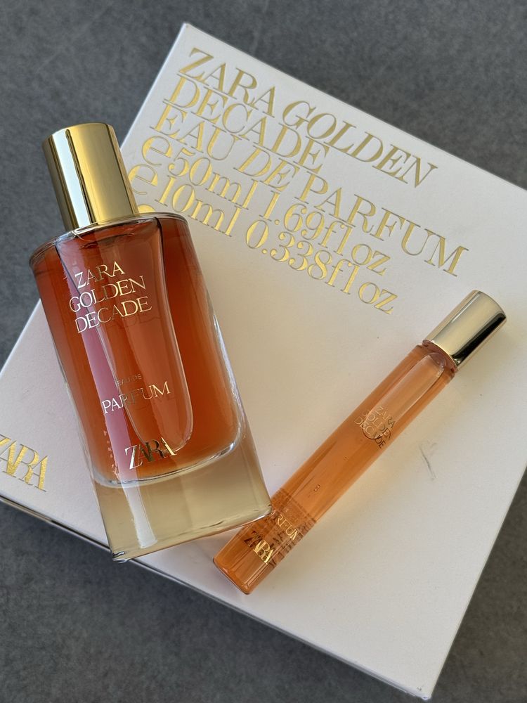 Подарунковий набір Zara Golden Decade 50ml + 10ml