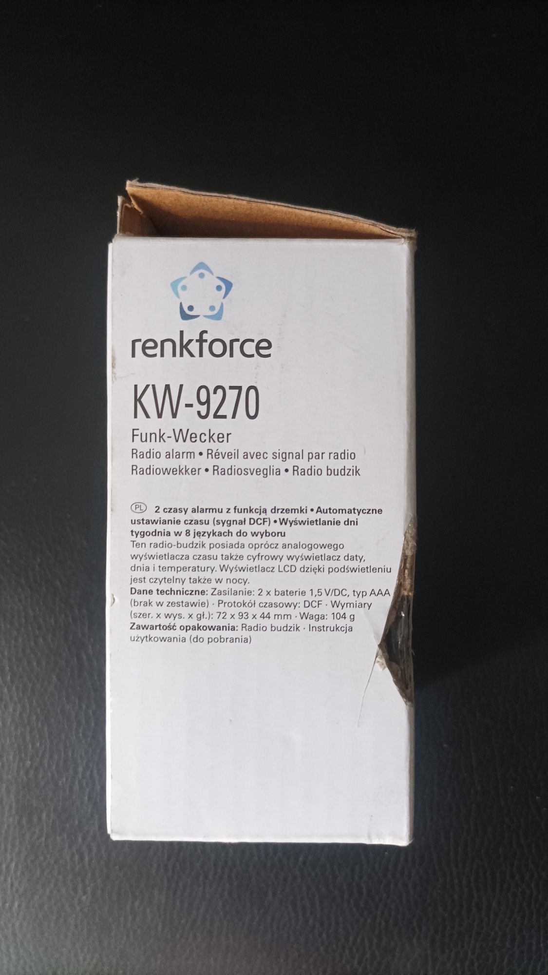 Radio alarm Renkforce