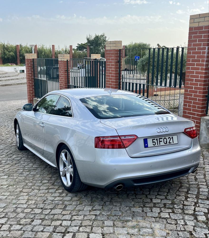 Audi A5 3.0 tdi quattro S-line original ano 2008 Nacional aceito troca