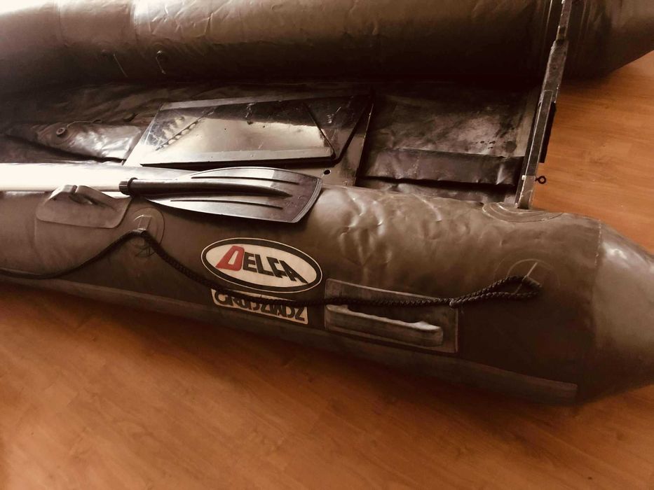 Ponton Delfa Grudziądz 3m z twardym dnem