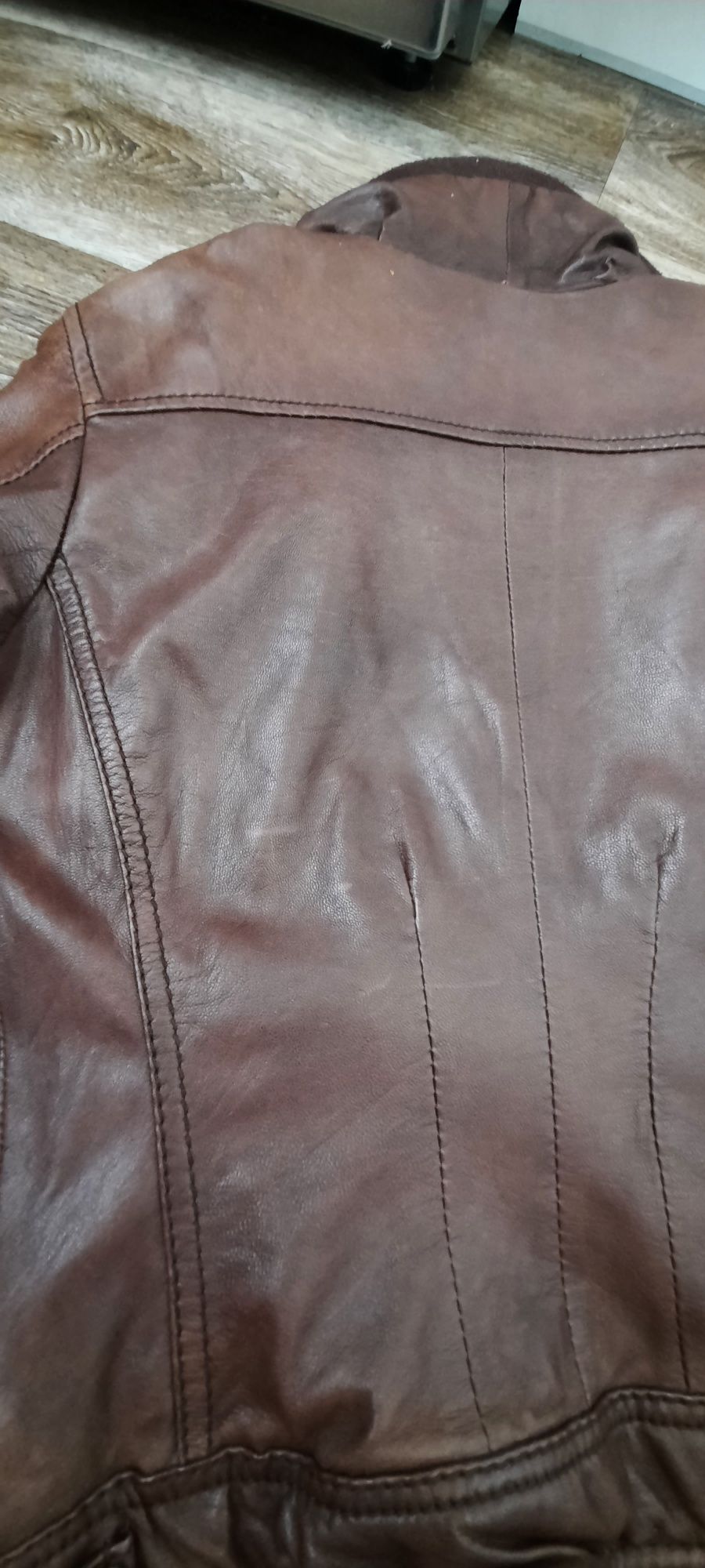 Куртка кожаная Bershka