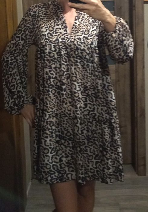 Sukienka panterka