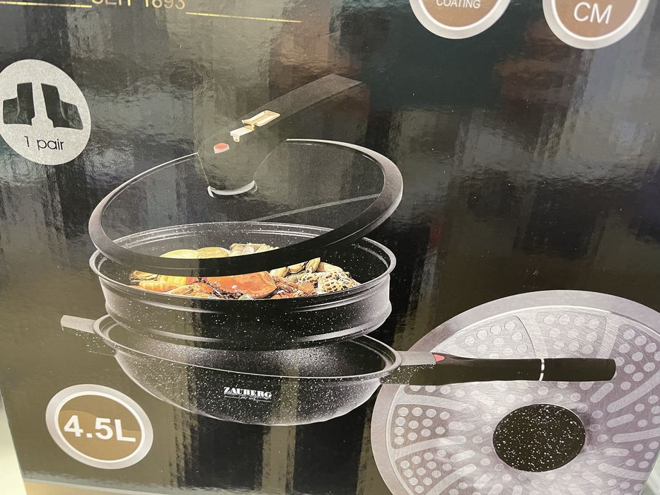 3 в 1 ВОК, сковорідка, пароварка