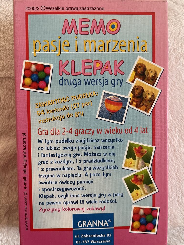 Memory gra pamięciowa