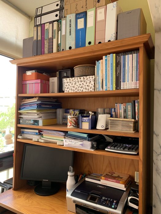 Secretaria com arrumacao