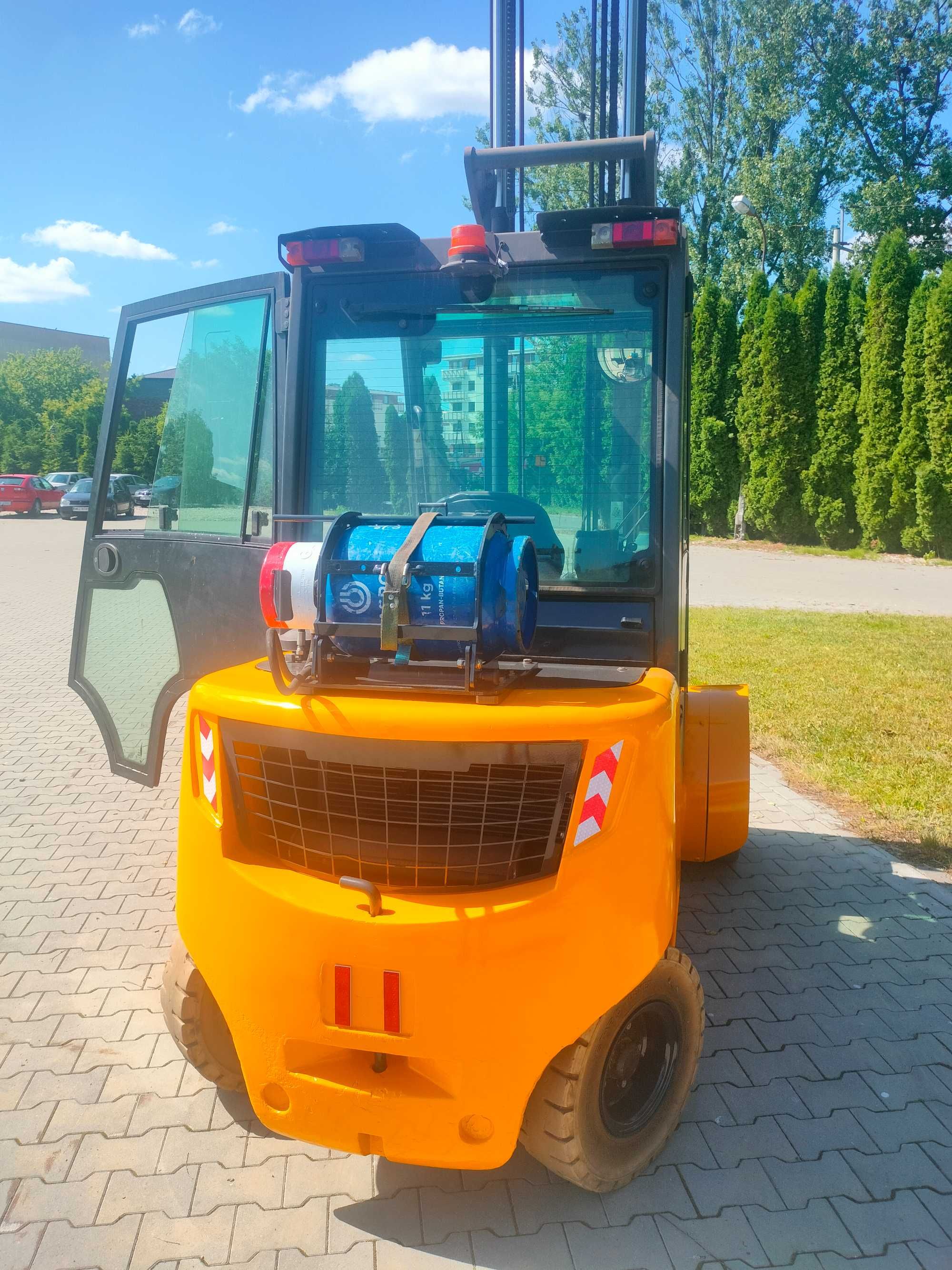 Wózek widłowy 3,5t Jungheinrich LPG