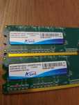 DDR2 pamięć 1Gb + 1Gb. Zestaw
