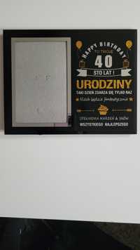 Ramka ''40 urodziny''